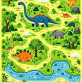 Dynamic Jurassic Journey Design(Green)