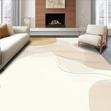 Beige Serenity Area Non Slip Tranquil Tones(Beige)