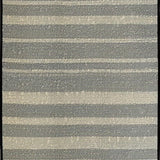 Ultra Soft Area Rug, Non Slip, Stain Resistant, Washable Area Rugs for Living Room, Bedroom, Rustic Neutral Striped Harmony(Gray)
