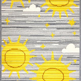Charming Youthful Sunshine Theme(Gray)