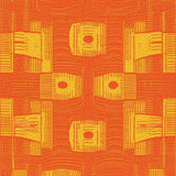Ultra Soft Area Rug, Non Slip, Stain Resistant, Washable Area Rugs for Living Room, Bedroom, Vibrant Playful Fish Aesthetic(Orange)