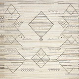 Eclectic Cream Tasseled Elegance(Beige)