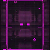 Ultra Soft Area Rug, Non Slip, Stain Resistant, Washable Area Rugs for Living Room, Bedroom, Striking 80s Inspired Visual Display(Pink)