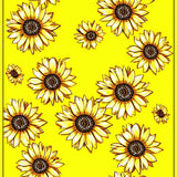 Bright Floral Earthy Warmth(Yellow)