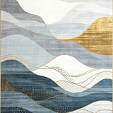 Sophisticated Neutral Geometric Motif(Gray)