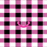 Preppy Smiley Patterned Aesthetic(Pink)