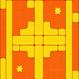 Ultra Soft Area Rug, Non Slip, Stain Resistant, Washable Area Rugs for Living Room, Bedroom, Vivid Playful Plush Tufted Delight(Orange)