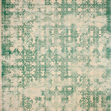 Ultra Soft Area Rug, Non Slip, Stain Resistant, Washable Area Rugs for Living Room, Bedroom, Vintage Ashler Beige & Green(Green)
