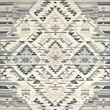 Bhalil Diamond Geometric Area With Berber Inspired Tribal Design(Beige)