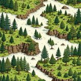 Rustic Woodland Adventure Imagery(Green)