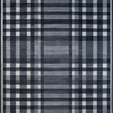 Ultra Soft Area Rug, Non Slip, Stain Resistant, Washable Area Rugs for Living Room, Bedroom, Contrasting Modern Geometric Minimalism(Gray)