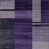 Ultra Soft Area Rug, Non Slip, Stain Resistant, Washable Area Rugs for Living Room, Bedroom, Luxe Purple Dreamy Vibe(Purple)