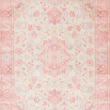 Sunny Cheerful Abstract Floral Vibe(Pink)