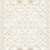 Ultra Soft Area Rug, Non Slip, Stain Resistant, Washable Area Rugs for Living Room, Bedroom, Serene Beige Harmony Contemporary Geometric(Beige)