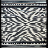 Exotic Striped Monochrome Aesthetic(Black)