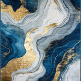 Contemporary Blue Toned Composition(Blue)