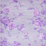 Ultra Soft Area Rug, Non Slip, Stain Resistant, Washable Area Rugs for Living Room, Bedroom, Fluffy Lavender Luxe Aura(Purple)
