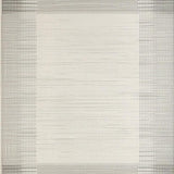 Ultra Soft Area Rug, Non Slip, Stain Resistant, Washable Area Rugs for Living Room, Bedroom, Serene Earthy Striped Elegance(Gray)