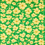 Ultra Soft Area Rug, Non Slip, Stain Resistant, Washable Area Rugs for Living Room, Bedroom, Fresh Three-Dimensional Blossom Style(Green)