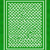 Charming Vibrant Shamrock Motif(Green)