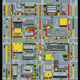 Vibrant Roadway Adventure Scene(Red)