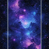 Ultra Soft Area Rug, Non Slip, Stain Resistant, Washable Area Rugs for Living Room, Bedroom, Serene Deep Space Gradient Design(Purple)
