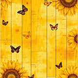 Ultra Soft Area Rug, Non Slip, Stain Resistant, Washable Area Rugs for Living Room, Bedroom, Charming Vintage Flower Arrangement(Yellow)