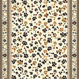 Ultra Soft Area Rug, Non Slip, Stain Resistant, Washable Area Rugs for Living Room, Bedroom, Vibrant Playful Pet Friendly Look(Beige)