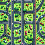 Ultra Soft Area Rug, Non Slip, Stain Resistant, Washable Area Rugs for Living Room, Bedroom, Multi Color Educational Play Area Activity Rug(Green)