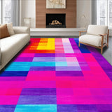 Ultra Soft Area Rug, Non Slip, Stain Resistant, Washable Area Rugs for Living Room, Bedroom, Shaggy Pastel Bedroom Rug for Baby Girls(Yellow)
