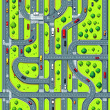 Fun filled Pedestrian Path Design(Green)