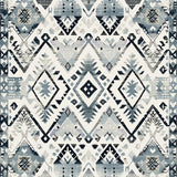 Minimalist Grey and White Medallion(Gray)