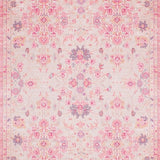 Ultra Soft Area Rug, Non Slip, Stain Resistant, Washable Area Rugs for Living Room, Bedroom, Delicate Soft Pink Abstract(Pink)