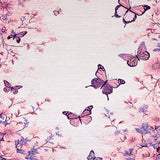 Ultra Soft Area Rug, Non Slip, Stain Resistant, Washable Area Rugs for Living Room, Bedroom, Delicate Insect Print with Cozy Vibes(Pink)