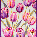 Minimalist White Floral Elegance(Pink)