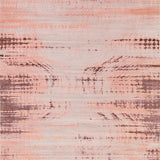 Ultra Soft Area Rug, Non Slip, Stain Resistant, Washable Area Rugs for Living Room, Bedroom, Stylish Soft-Coral Fluid Motif(Pink)