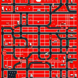 Engaging Toy Vehicle Route(Red)