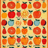 Ultra Soft Area Rug, Non Slip, Stain Resistant, Washable Area Rugs for Living Room, Bedroom, Sunny Tropical Aesthetic Design(Orange)