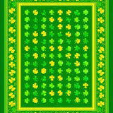Contemporary Clover Geometric Style(Green)