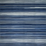 Chic Striped Coastal Elegance(Blue)