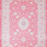 Cozy Light Pink Abstract Motif(Pink)