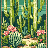 Cozy Southwest Inspired Welcome(Green)