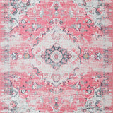 Artistic Distressed Floral Composition(Pink)