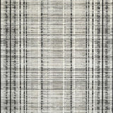 Ultra Soft Area Rug, Non Slip, Stain Resistant, Washable Area Rugs for Living Room, Bedroom, Contemporary Striped Carpet for Doorway and Entrance(Gray)