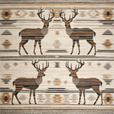 Ultra Soft Area Rug, Non Slip, Stain Resistant, Washable Area Rugs for Living Room, Bedroom, Glamorous Multicolor Animal Print(Beige)