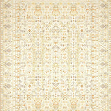 Beige Irregular Block Print Area Modern Art(Beige)