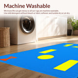 Interactive Multicolored Shape Composition(Blue)