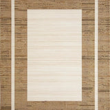 Elegant Geometric Border Arrangement(Beige)