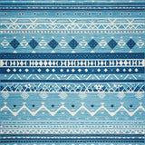 Ultra Soft Area Rug, Non Slip, Stain Resistant, Washable Area Rugs for Living Room, Bedroom, Sleek Modern Textured Design(Blue)