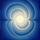 Vivid Abstract Spiral Aesthetic(Blue)